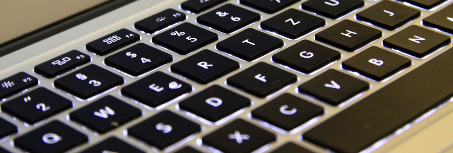 Close-up of computer keyboard