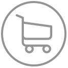 Metals Purchased Shopping Cart Icon